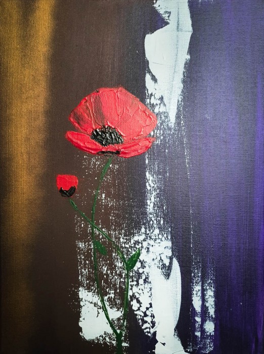 Pictura Red Poppy 3