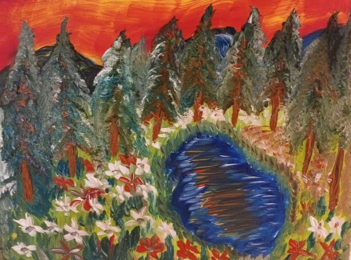 Pictura Brazi Si Flori