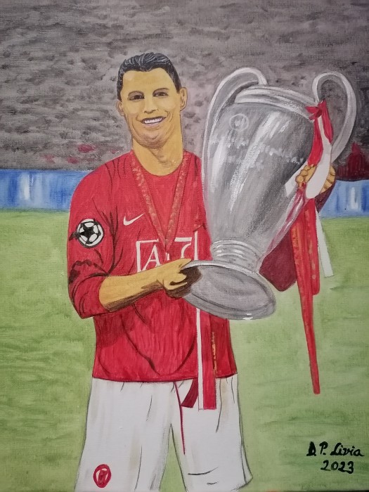 Pictura Fotbalistul-Pictura La Comanda