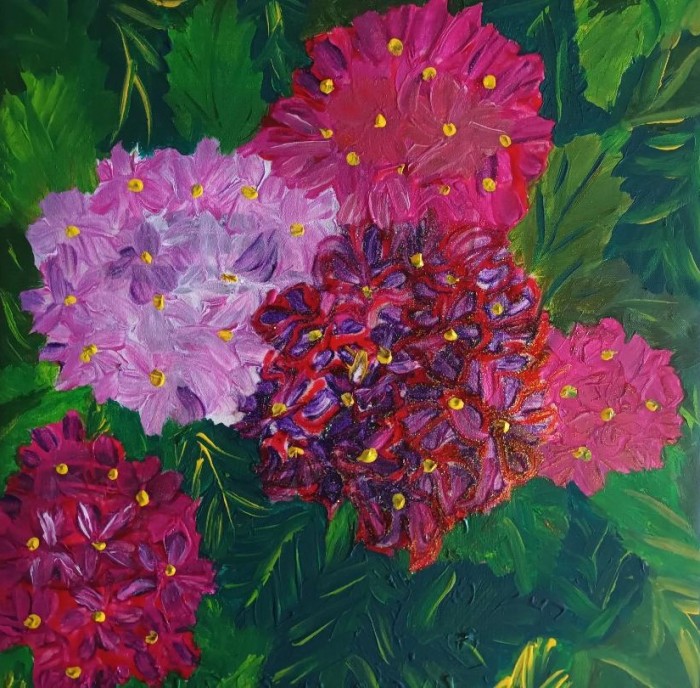 Pictura Hortensie 2