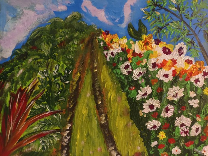 Pictura Camp Cu Margarete