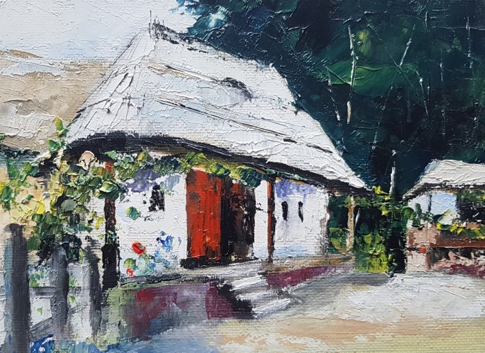 Pictura Amiaza-N Curte