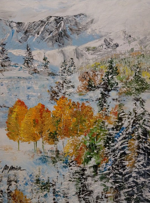 Pictura Zambind Cu Toamna, Visand Cu Iarna