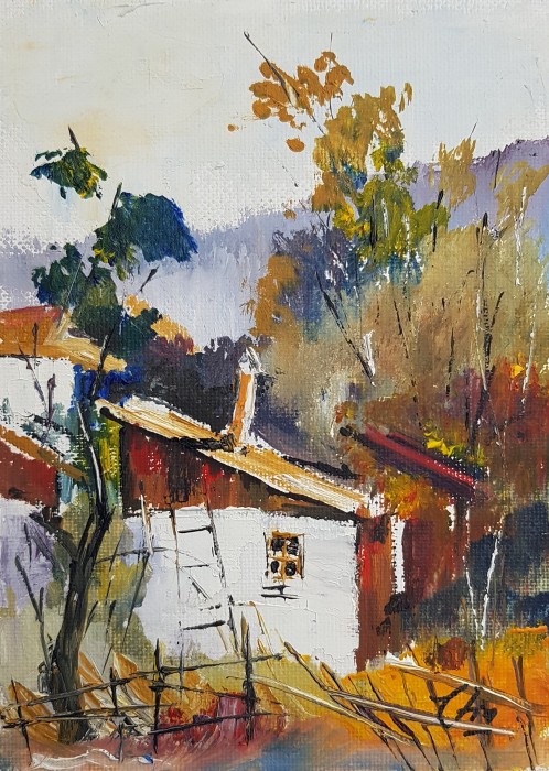 Pictura Toamna-N Curtea Mea