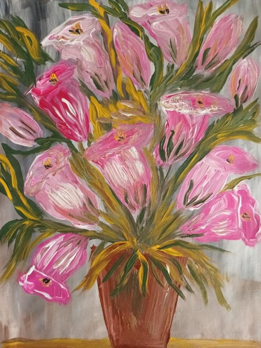 Pictura Cale Roz
