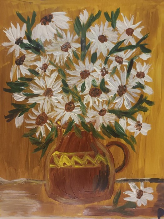 Pictura Cana Cu Margarete