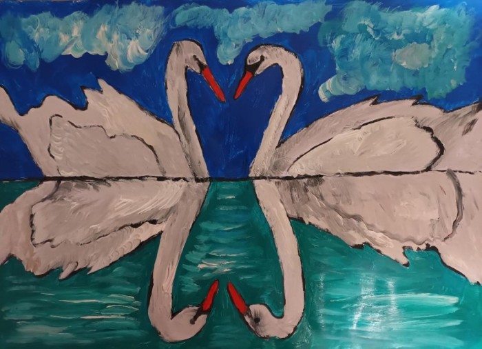 Pictura Dansul Lebedelor
