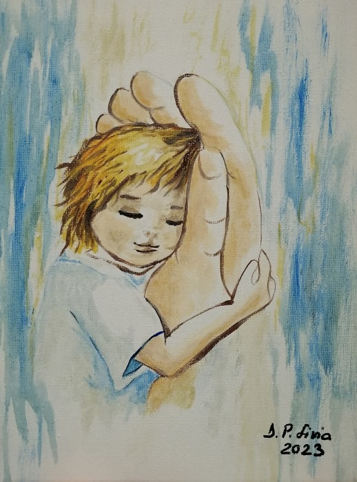 Pictura Mana Domnului