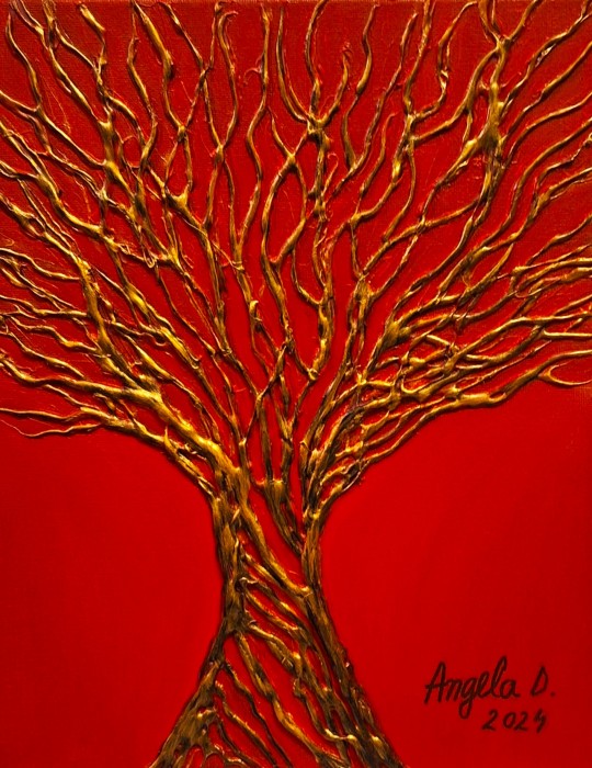 Pictura Red Tree