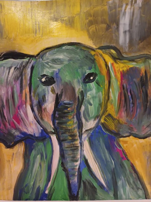 Pictura Colourful Elephant