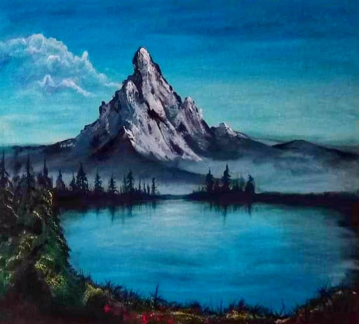 Pictura Peisaj Montan