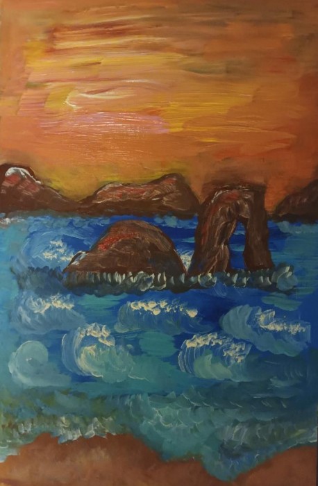 Pictura Peisaj Marin