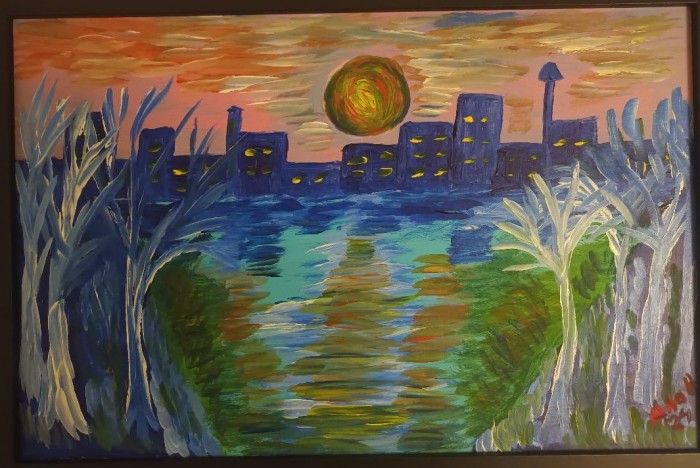 Pictura Peisaj Abstract