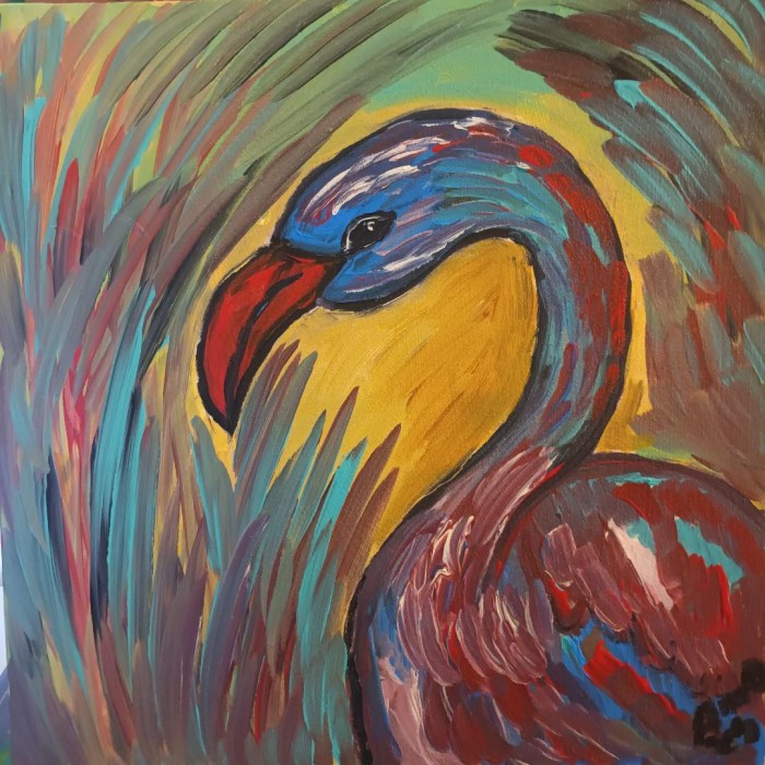 Pictura Colourful Flamingo