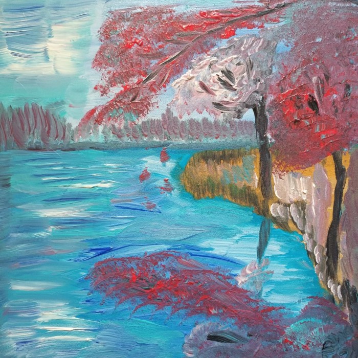 Pictura Peisaj Japonez