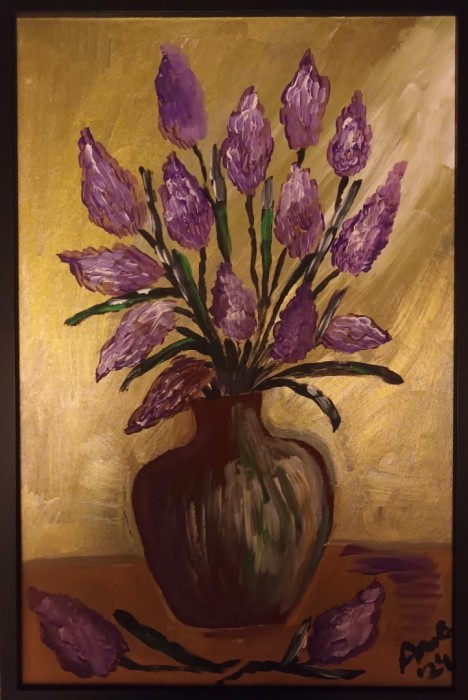 Pictura Vaza Cu Lavanda