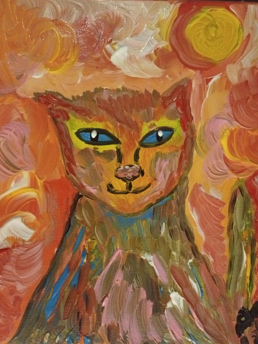 Pictura Colourful Cat