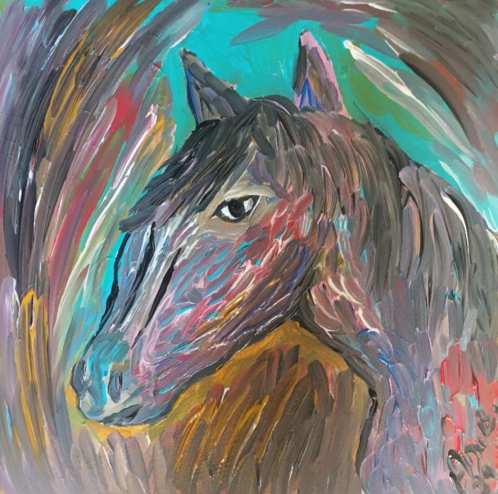 Pictura Colourful Horse