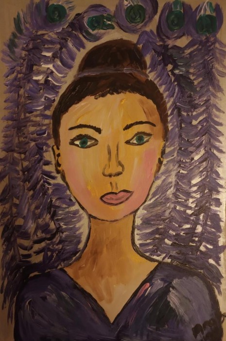 Pictura Ochi De Paun 2