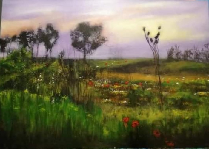 Pictura ,, Primii Maci''