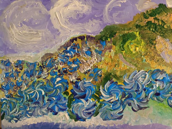 Pictura Flori In Oglinda