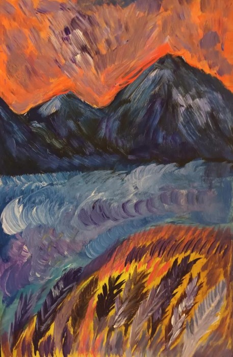 Pictura Peisaj Abstract 4