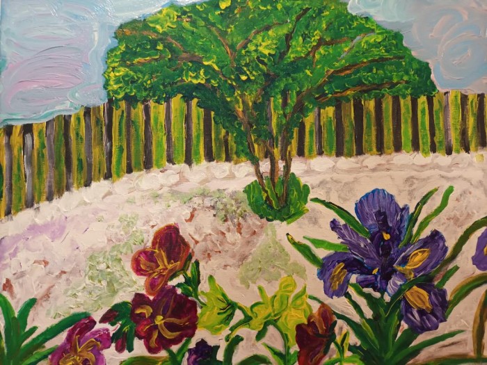 Pictura Peisaj De Primavara 2