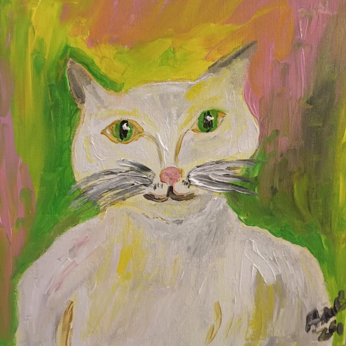 Pictura White Cat