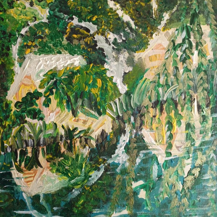 Pictura Peisaj De Primavara 3