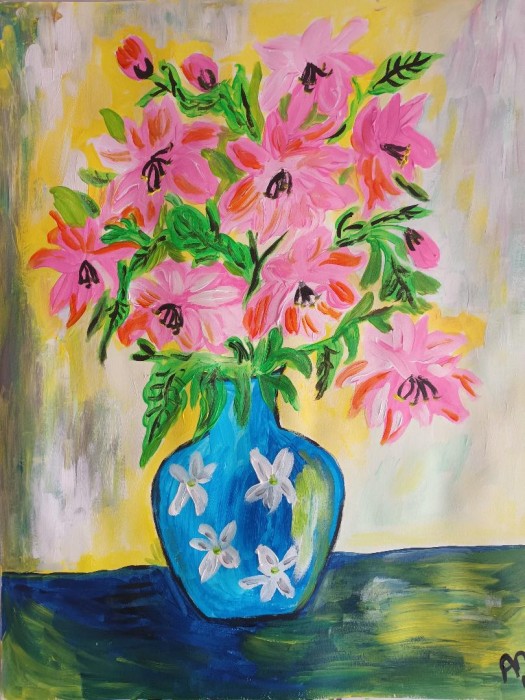 Pictura Flori Diafane