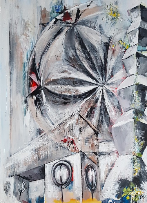 Pictura Lemn Si Piatra-N Simboluri