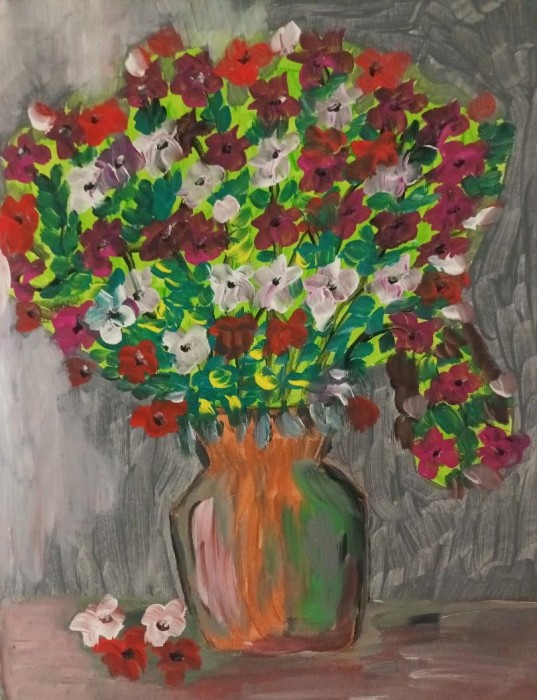 Pictura Vaza Cu Flori 9