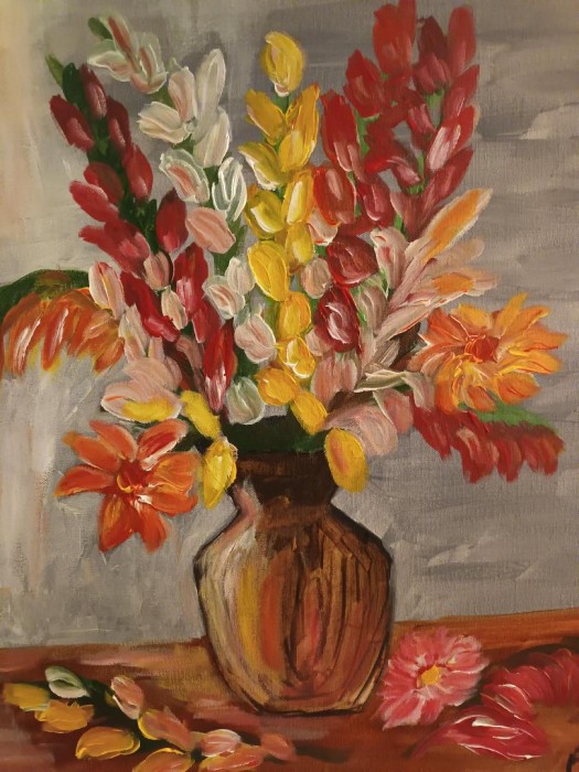 Pictura Vaza Cu Gladiole