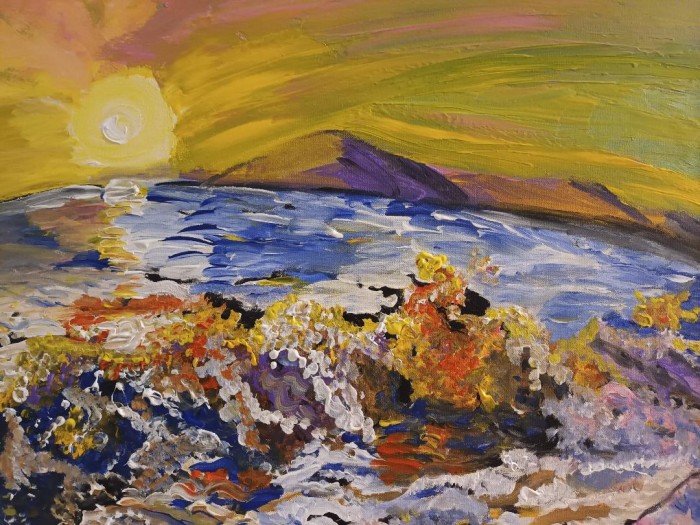 Pictura Mare Abstracta