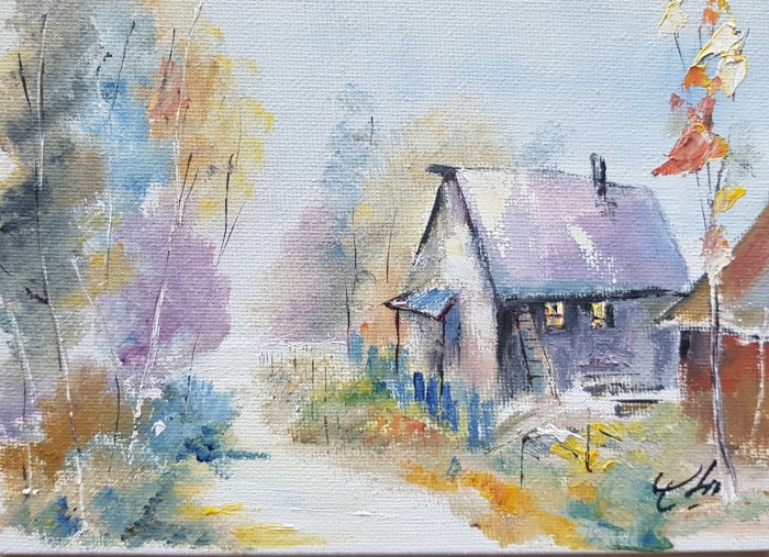 Pictura Culori De Toamna Pastelate