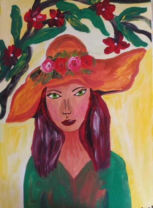 Pictura Chip Cu Trandafiri