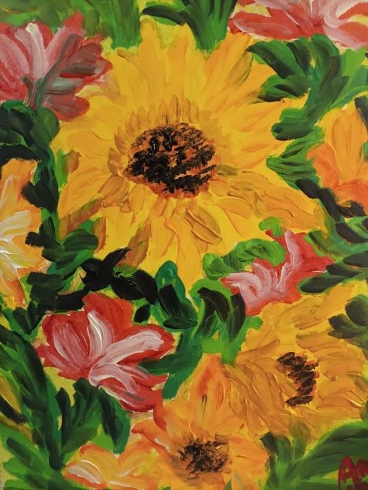 Pictura Bucuria Florilor 4