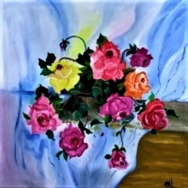 Pictura Roze Parfumate