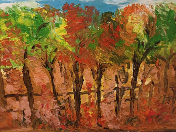 Pictura Peisaj De Toamna 6