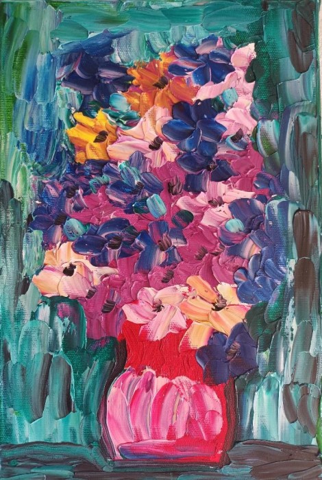 Pictura Buchet Muticolor 2
