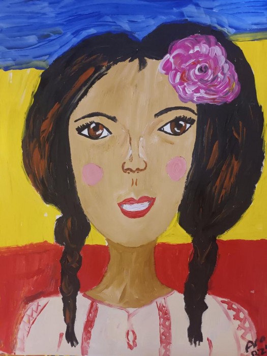 Pictura Portret De Femeie Din Romania 2
