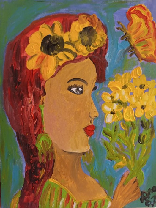 Pictura Un Buchet De Flori