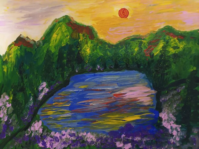 Pictura Lacul Din Munte
