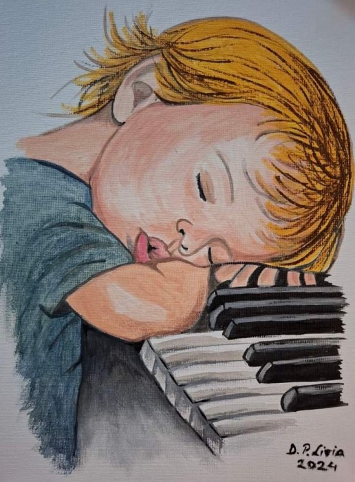 Pictura Micul Pianist