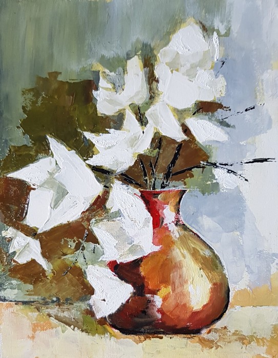 Pictura Florile Dalbe