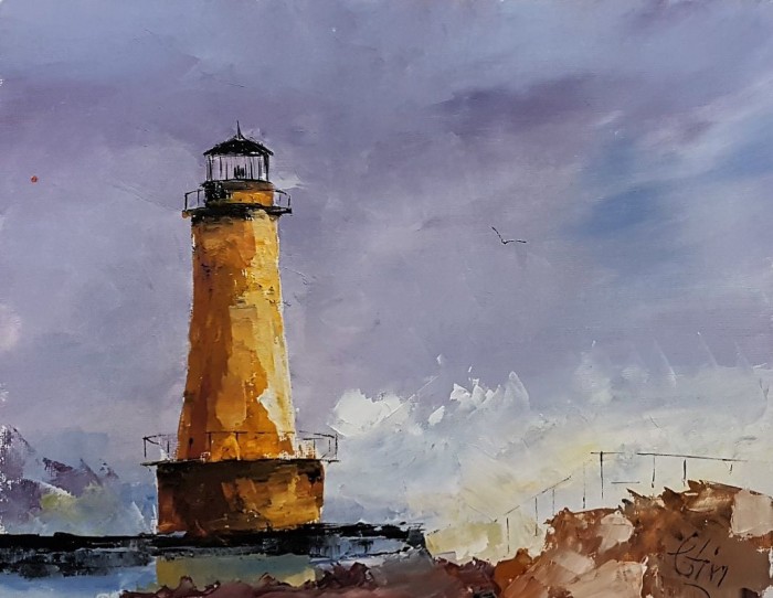 Pictura Singur... În Fața Mării