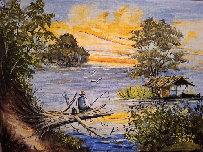 Pictura Pescarul