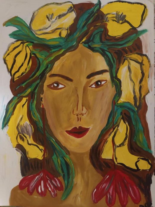 Pictura Cale Galbene