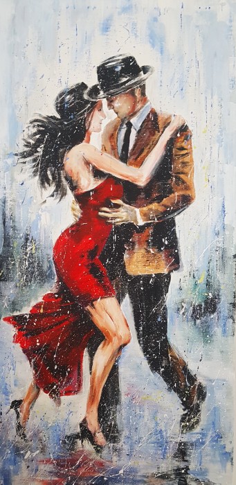 Pictura Un Dans Pasional...Tango In Ploaie
