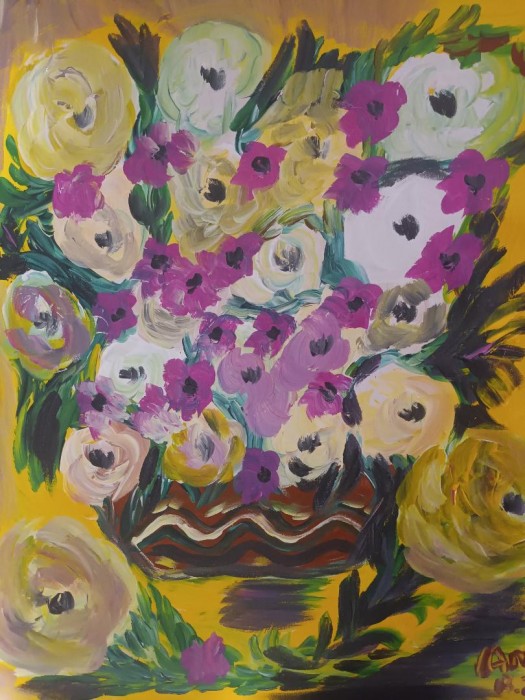 Pictura Bucuria Florilor